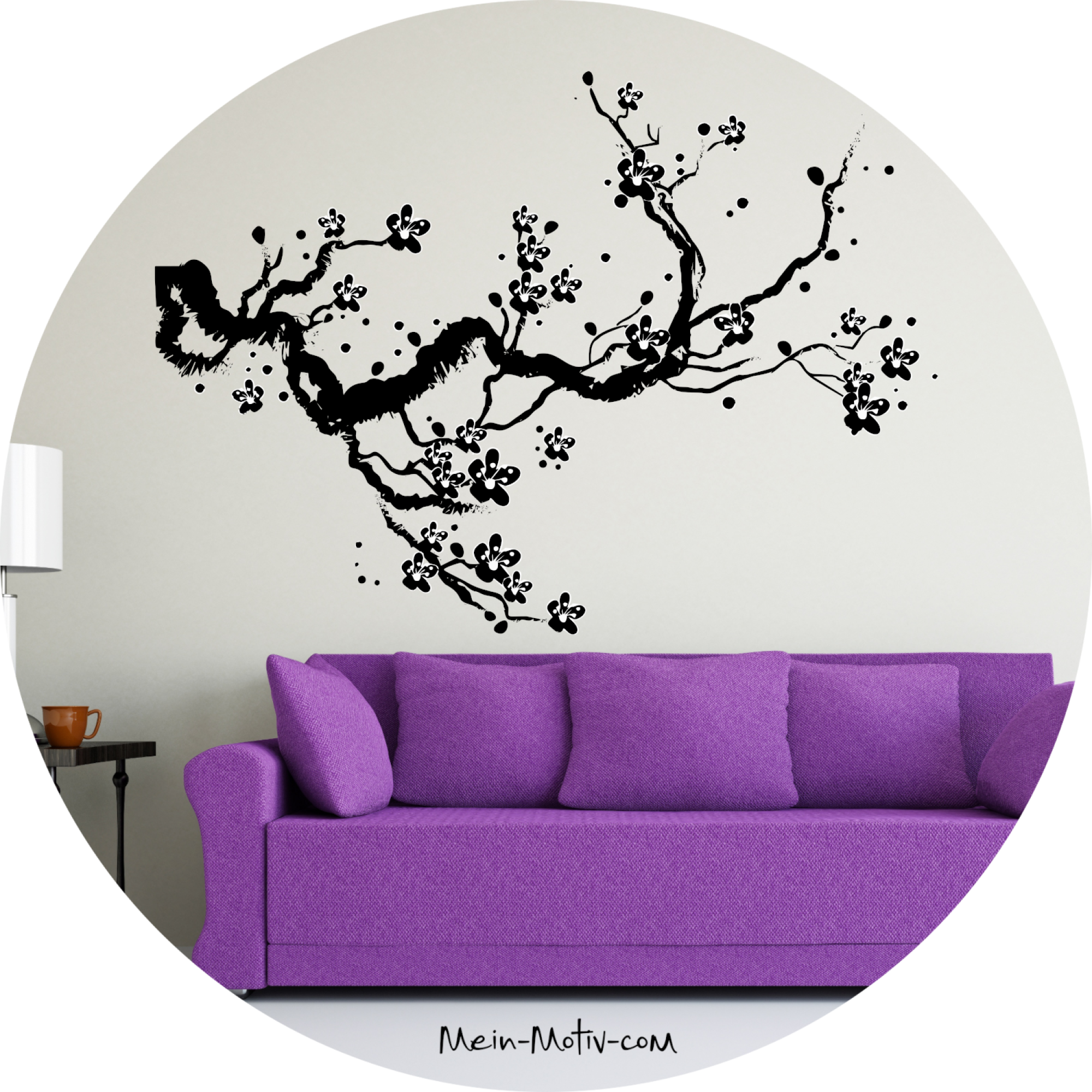 Wandtattoo 46192 Kirschblüte - Cherry Blossom Wandtattoo 46192 Kirschblüte - Cherry Blossom